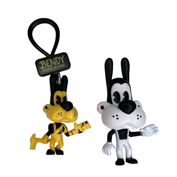 Bendy and the Ink Machine Collector Clip Figures figurines - 2 figurines - Picture 1 of 9
